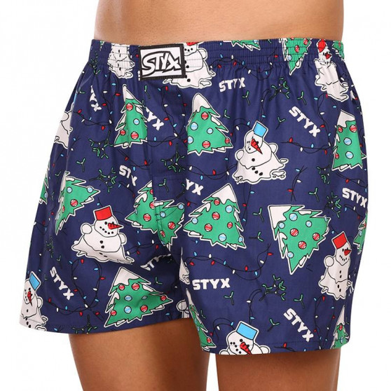 Boxer da uomo Styx art classic rubber Christmas (A1450)