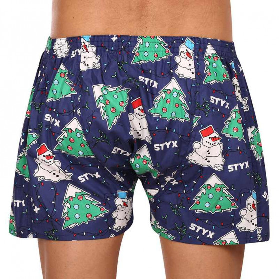 Boxer da uomo Styx art classic rubber Christmas (A1450)