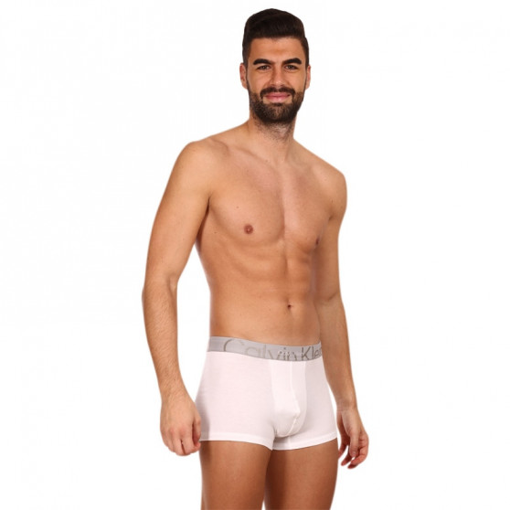 Boxer da uomo Calvin Klein bianco (NB3299A-100)