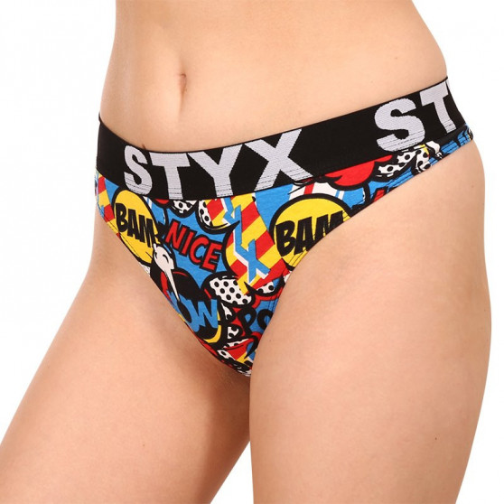 Perizoma donna Styx arte sport gomma poof (IT1153)