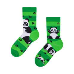 Calzini per bambini felici Dedoles Pandas e cinture (D-K-SC-RS-C-C-249)