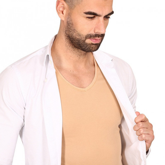 T-shirt invisibile da uomo Covert beige (126962-410)