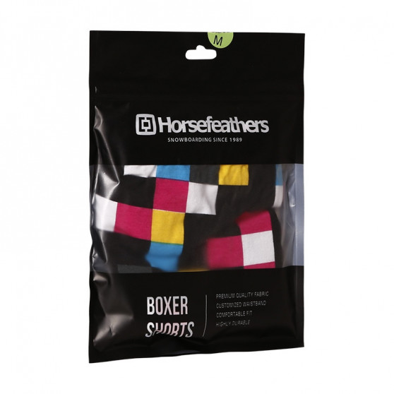 Boxer da uomo Horsefeathers Sidney Cmyk check (AM164H)