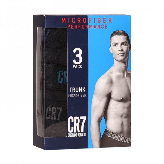 3PACK boxer da uomo CR7 nero (8199-49-201)