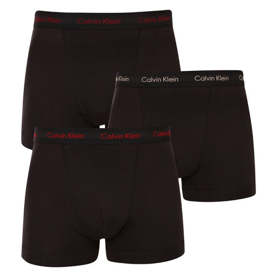 3PACK boxer da uomo Calvin Klein nero (NB3056A-6G6)