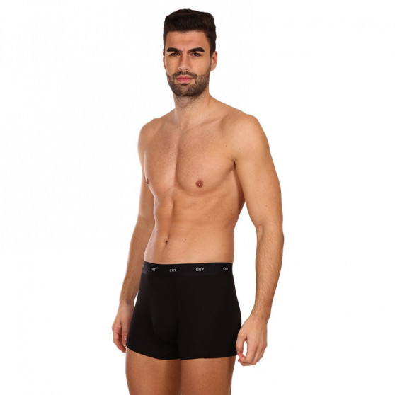 3PACK boxer uomo CR7 bambù nero (82130-49-404)