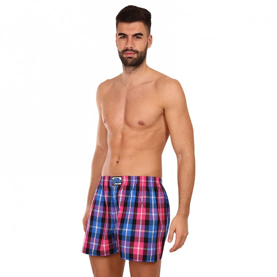 Boxer da uomo Styx classic elasticizzati multicolore (A932)