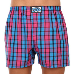 Boxer da uomo Styx classic elasticizzati multicolore (A934)