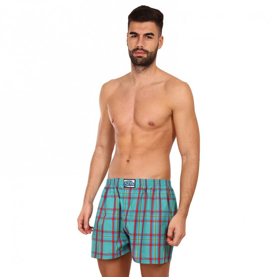 Boxer da uomo Styx classic elasticizzati multicolore (A939)