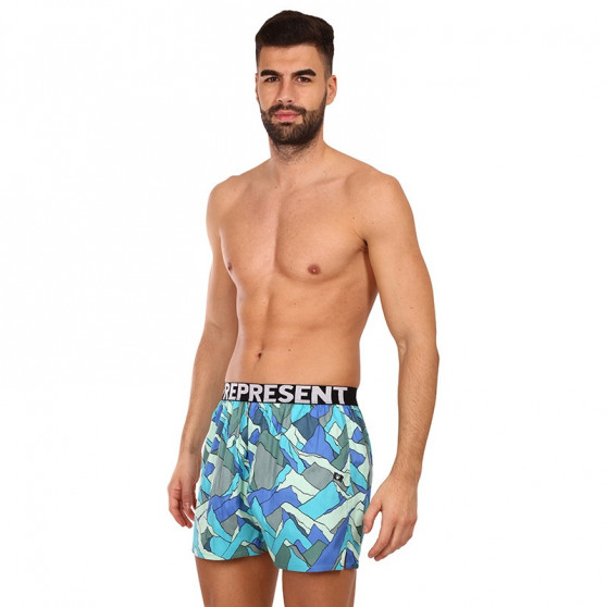 Boxer da uomo Represent esclusivo spot del ghiacciaio Mike (R2M-BOX-0750)