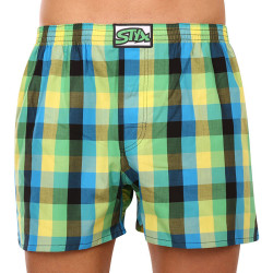 Boxer da uomo Styx classic rubber oversize multicolore (E936)