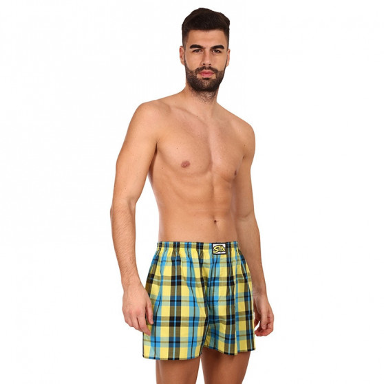 Boxer da uomo Styx classic rubber oversize multicolore (E933)