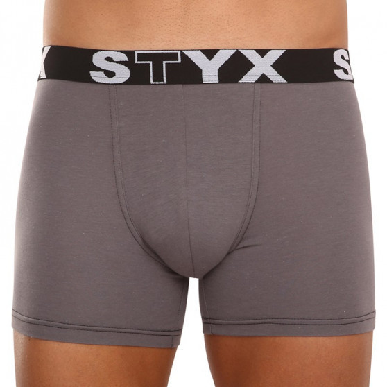 3PACK boxer uomo Styx lungo sportivo elastico multicolore (U9696863)