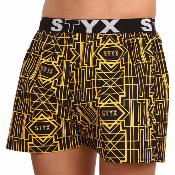 Boxer da uomo Styx arte sport gomma Gatsby (B1352)