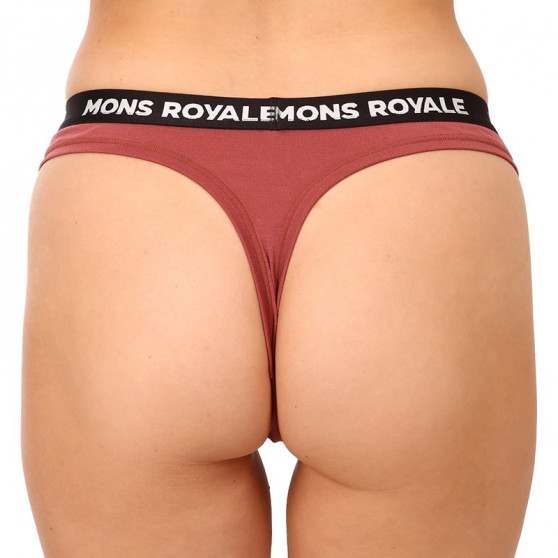 Perizoma donna Mons Royale rosa merino (100311-1015-240)