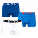 3PACK boxer uomo Styx sport elastico oversize multicolore (R9676861)