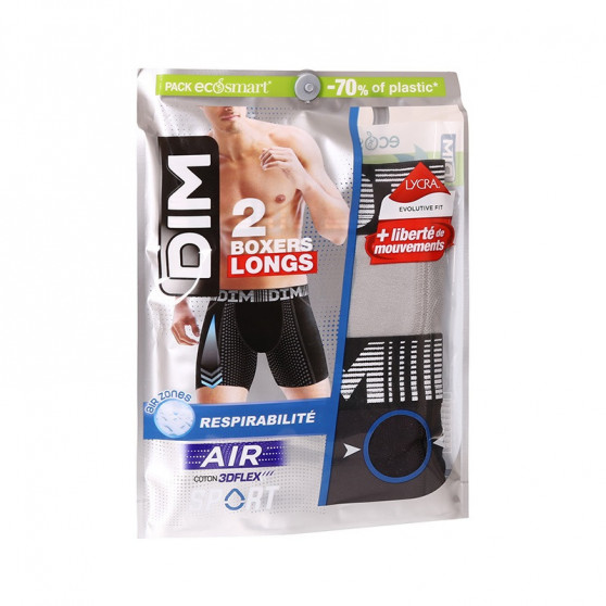 2PACK boxer uomo DIM multicolore (DI0001N2-9LU)