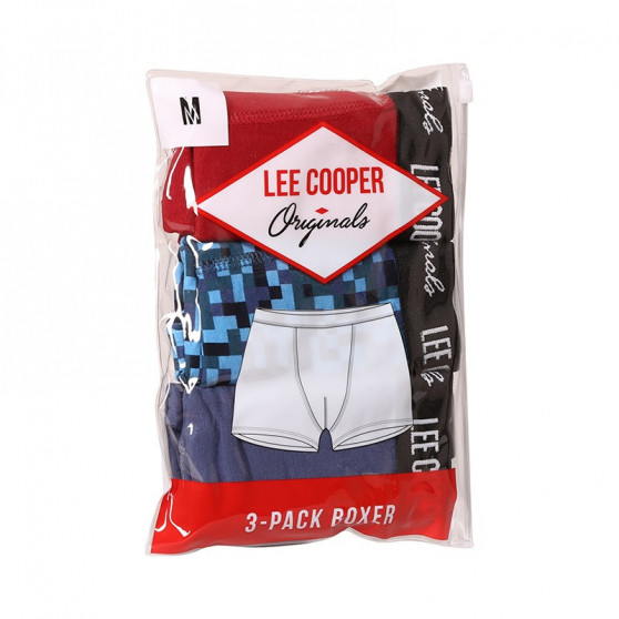 3PACK boxer uomo Lee Cooper multicolore (LCUBOX3P2-1946710)