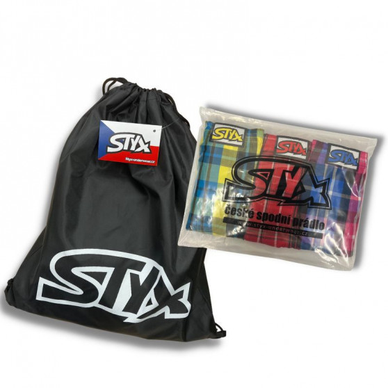 10PACK Boxer da uomo Styx classic elastic multi-color (A931234567890)