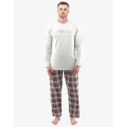 Pigiama da uomo Gino oversize multicolore (79133-LxGDCF)