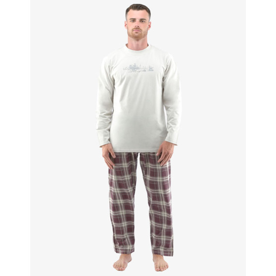 Pigiama da uomo Gino oversize multicolore (79133-LxGDCF)