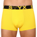 Boxer uomo Styx sport elastico giallo (G1068)