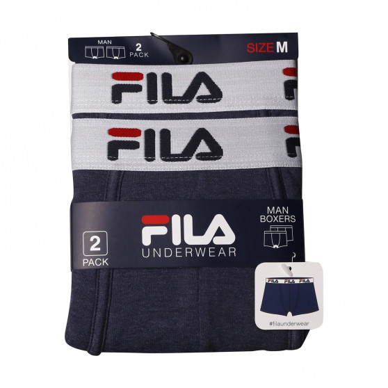 2PACK boxer uomo Fila blu (FU5016/2-272)