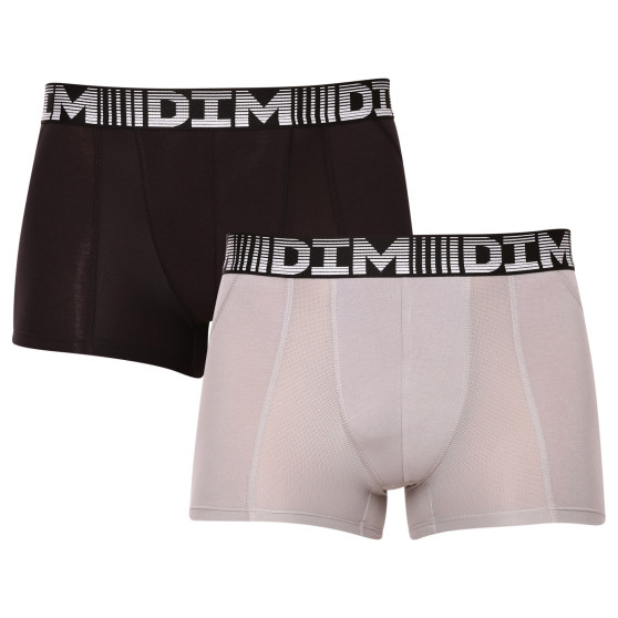 2PACK boxer uomo DIM multicolore (DI0001N1-9LU)