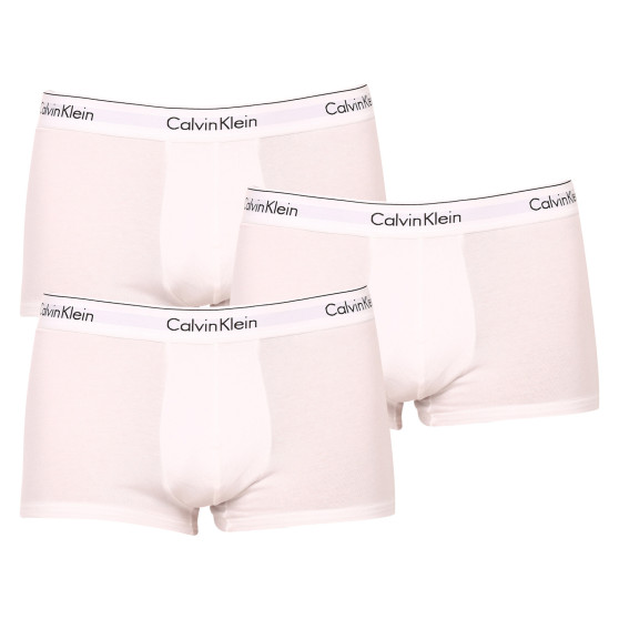 3PACK boxer da uomo Calvin Klein bianco (NB2380A-100)