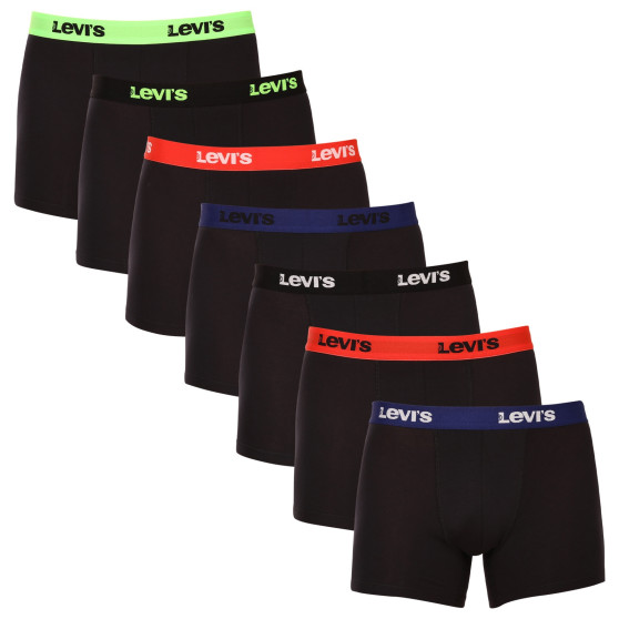 7PACK boxer da uomo Levis nero (701222089 001)