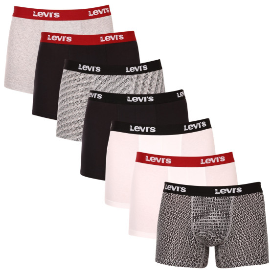 7PACK boxer uomo Levis multicolore (701222089 004)