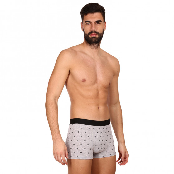 2PACK boxer uomo Molvy grigio (MP-1071-BEU)