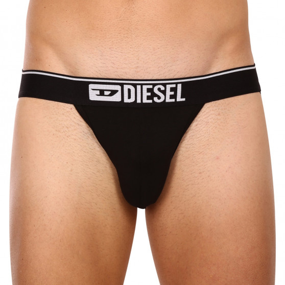 3PACK calzini da uomo Diesel nero (00SH9I-0GDAC-E4101)