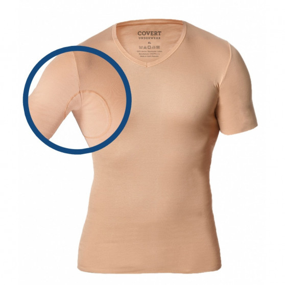 T-shirt invisibile da uomo Covert beige (145685-410)