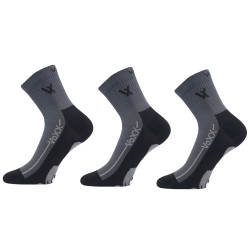 3PACK calzini VoXX grigio scuro (Barefootan-darkgrey)