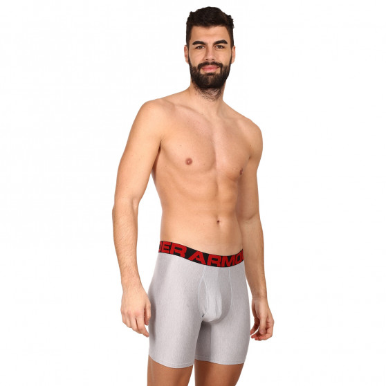 2PACK boxer uomo Under Armour grigio (1363619 011)