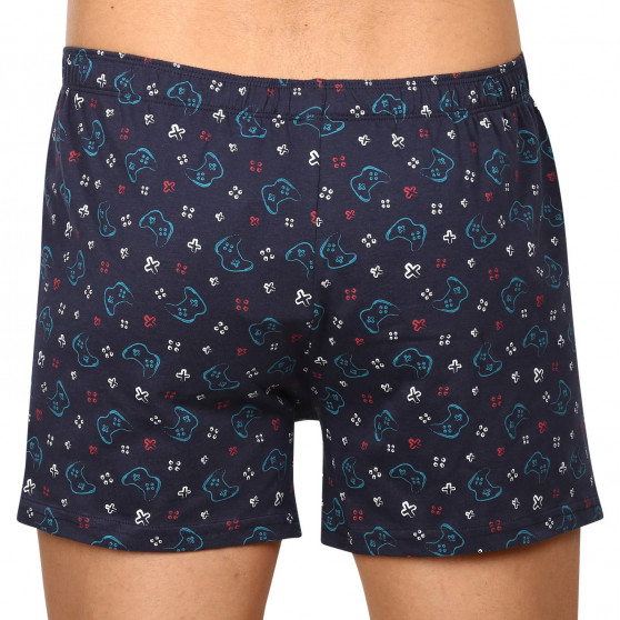 Boxer da uomo Gino blu scuro (75180)