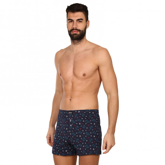 Boxer da uomo Gino blu scuro (75180)