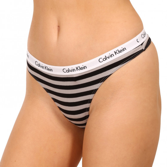 3PACK perizoma donna Calvin Klein oversize multicolore (QD3800E-658)