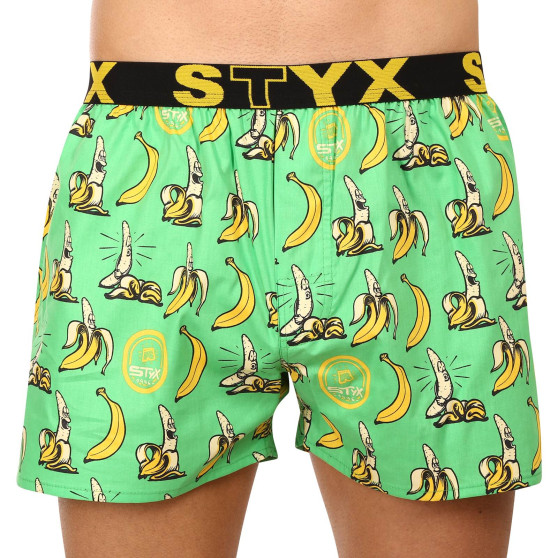 Boxer da uomo Styx arte sport gomma banane (B1359)