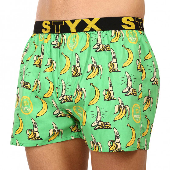 Boxer da uomo Styx arte sport gomma banane (B1359)