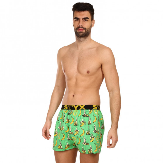 Boxer da uomo Styx arte sport gomma banane (B1359)