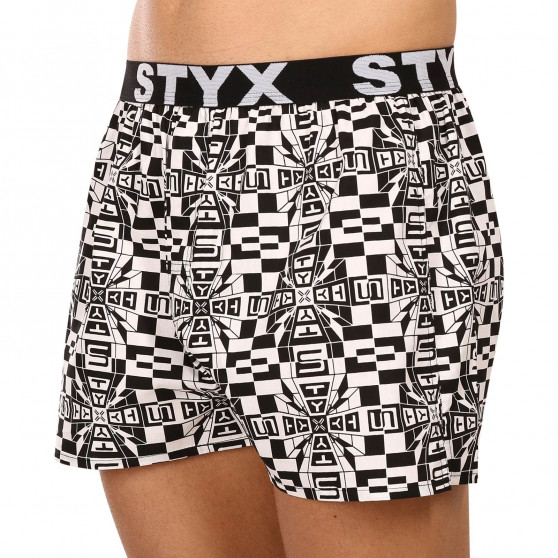 Boxer da uomo Styx arte sport gomma paradosso (B1455)