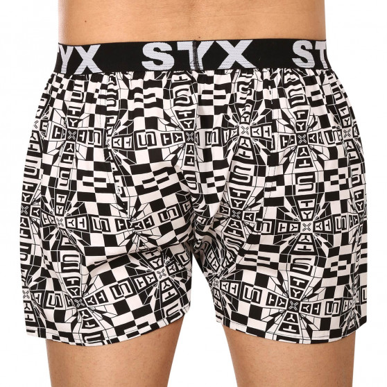 Boxer da uomo Styx arte sport gomma paradosso (B1455)