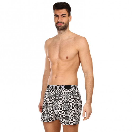 Boxer da uomo Styx arte sport gomma paradosso (B1455)