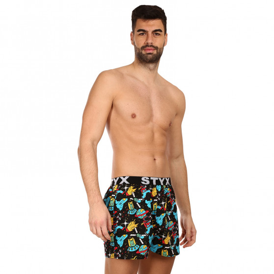 Boxer da uomo Styx arte sport universo gomma (B1551)