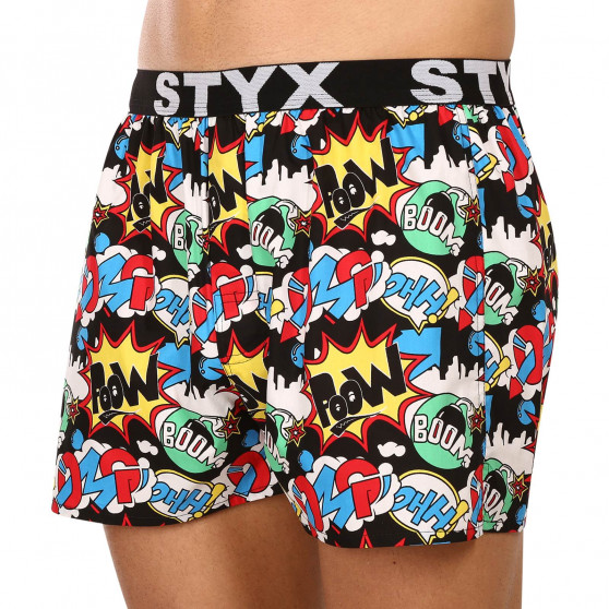 Boxer da uomo Styx arte sport gomma OMG (B1456)