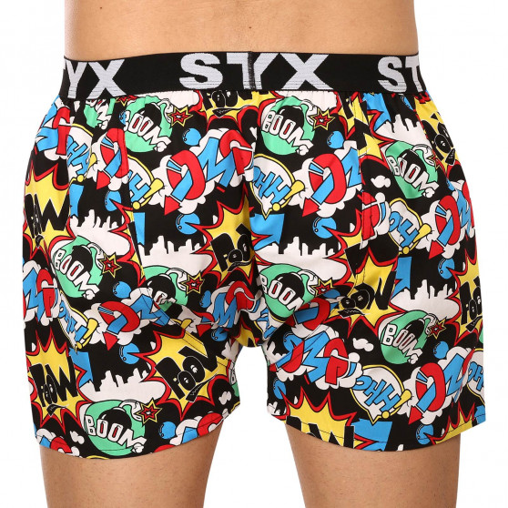 Boxer da uomo Styx arte sport gomma OMG (B1456)