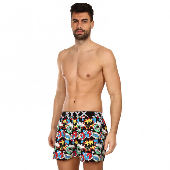 Boxer da uomo Styx arte sport gomma OMG (B1456)