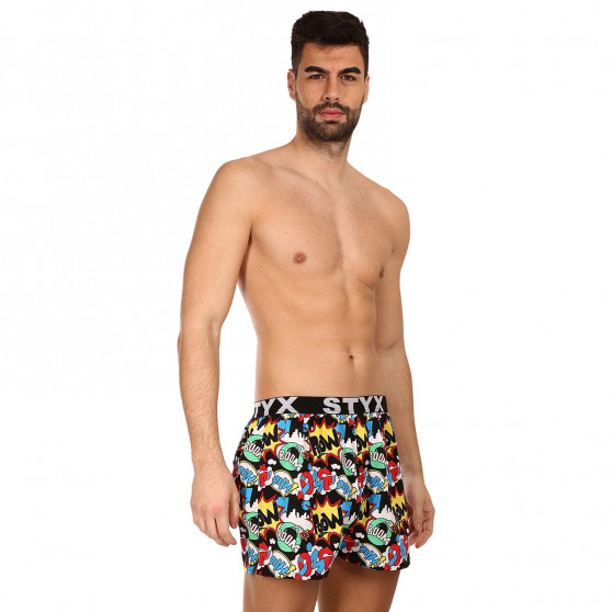 Boxer da uomo Styx arte sport gomma OMG (B1456)